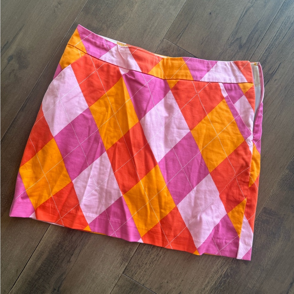 Loudmouth Golf Diamond Print skort
